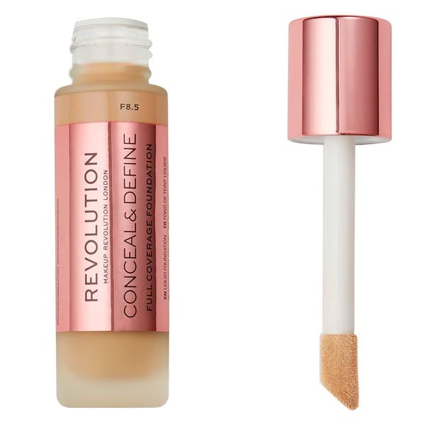 Makeup Revolution Conceal & Define Foundation F8.5