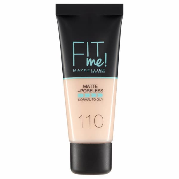 Maybelline Fit Me Matte + Poreless Foundation - 110 Porcelain