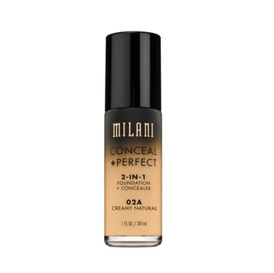 Milani Conceal + Perfect Liquid Foundation - 02A Creamy Natural