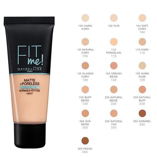 Maybelline New York Fit Me Matte + Poreless 130 Buff Beige 30ml