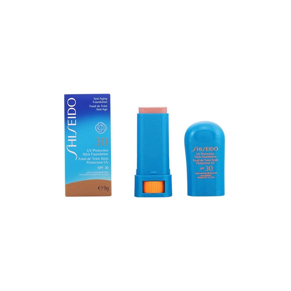 Makeup stick Sun Protection Shiseido Waterproof Beige