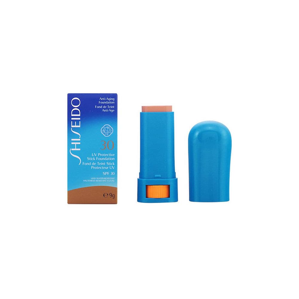 Makeup stick Sun Protection Shiseido Waterproof Okker