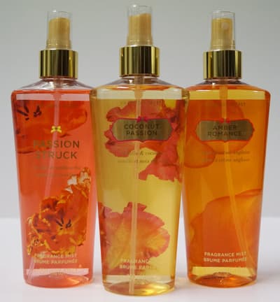 3-pack Fragrance Mist Passion Struck/Coconut/Amber - Victoria's Secret