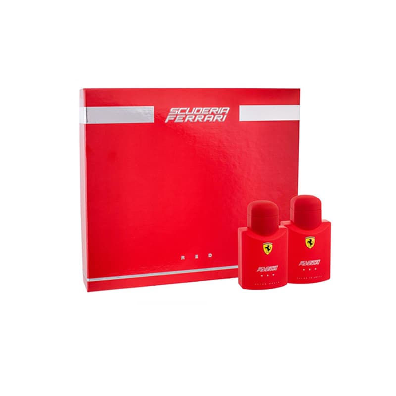 Giftset Ferrari Scuderia Ferrari Red Edt 75ml + Aftershave 75ml