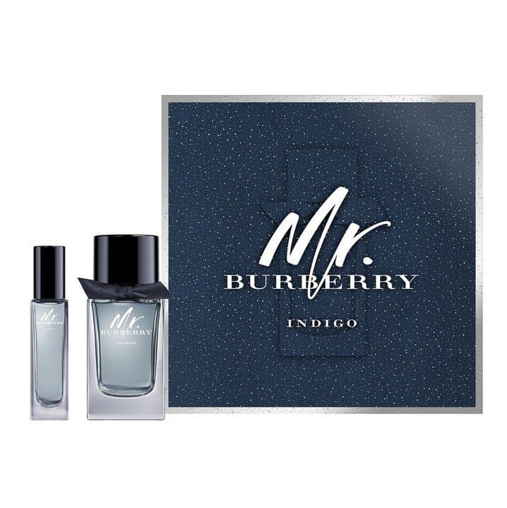 Giftset Burberry Mr Burberry Indigo 100ml Edt + 30ml Edt