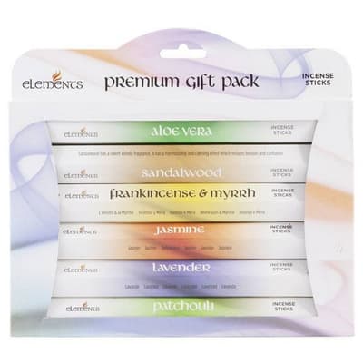 Something Different Elements Incense Stick Premium Gift Pack (Pack Of 6)
