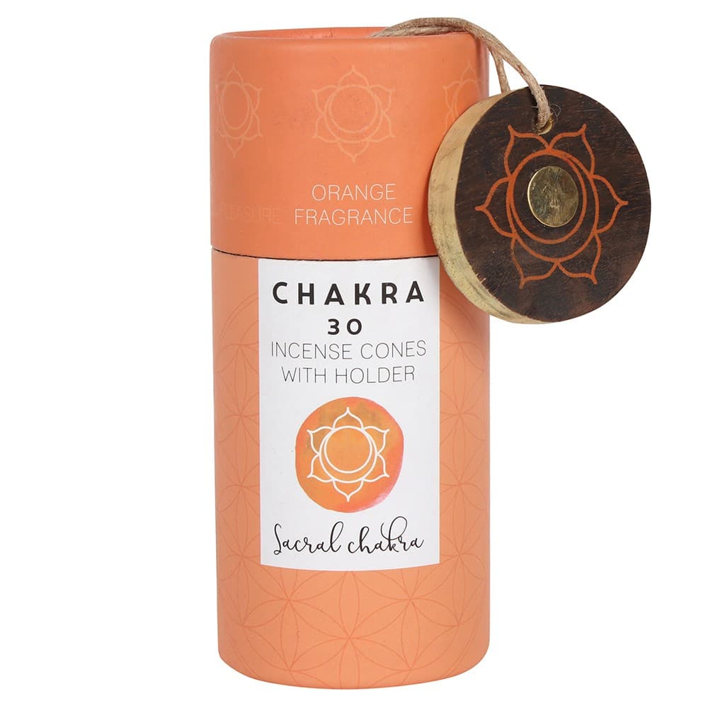 Something Different Sacral Chakra Incense Cones (Pack Of 30)