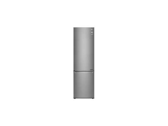 LG Refrigerator GBB72SAEFN Free standing, Combi, Height 203 cm, A+++, No Frost system, Fridge net capacity 277 L, Freezer net capacity 107 L, Display