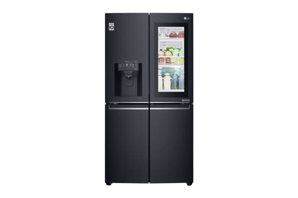 LG GMK9331MT, Fristående, Svart, Franska dörrar, LED, Röra, LED