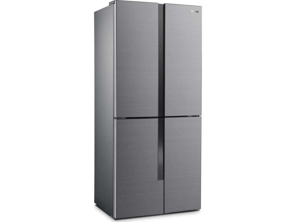 Gorenje NRM8181MX, Frittstående, Rustfritt stål, Amerikansk dør, LED, LED, 394 l