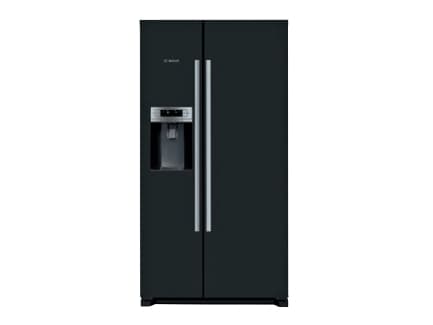 Bosch Serie 6 KAD93VBFP, Fristående, Svart, Amerikansk dörr, LED, 533 l, SN-T