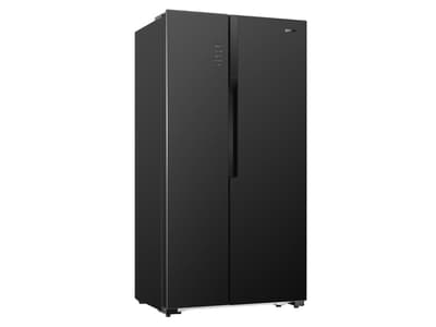 Gorenje NRS9183MB, Frittstående, Rustfritt stål, Amerikansk dør, LED, LED, 516 l
