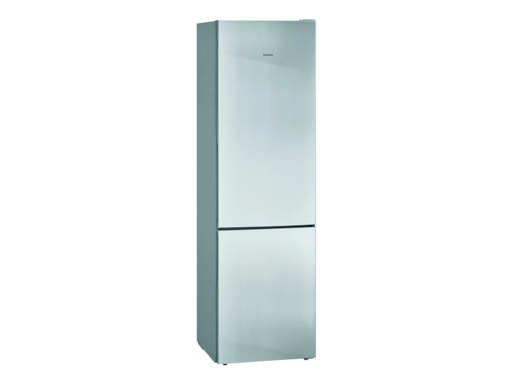 Siemens iQ300 KG39VVIEA - Kjøleskap/fryser - bunnfryser - frittstående - bredde: 60 cm - dybde: 65 cm - høyde: 201 cm - 343 liter - Klasse E - inox-l