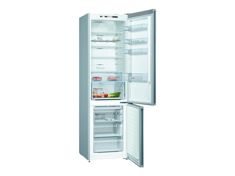 Bosch Serie 4 KGN39VLDB - Kjøleskap/fryser - bunnfryser - frittstående - bredde: 60 cm - dybde: 66 cm - høyde: 203 cm - 366 liter - Klasse A+++ - ino