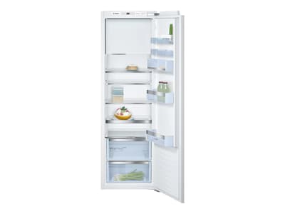 Bosch Serie 6 KIL82AFF0 - Kjøleskap med fryserboks - innebygd - fordypning - bredde: 56 cm - dybde: 55 cm - høyde: 177.5 cm - 286 liter - Klasse F