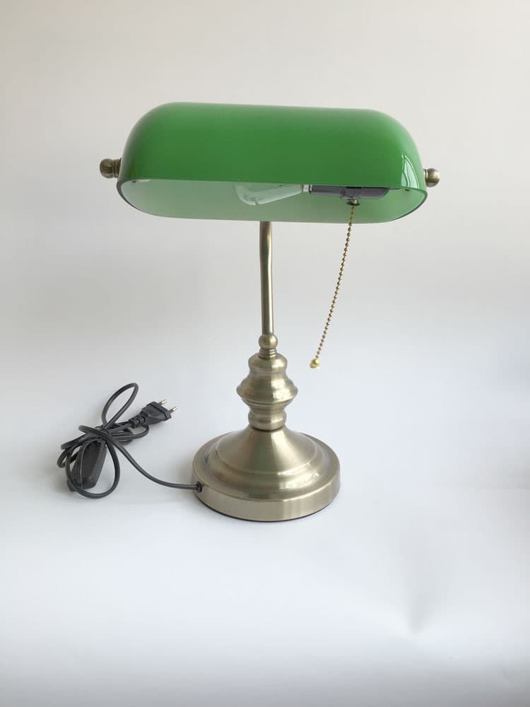 Klassisk skrivbordslampa