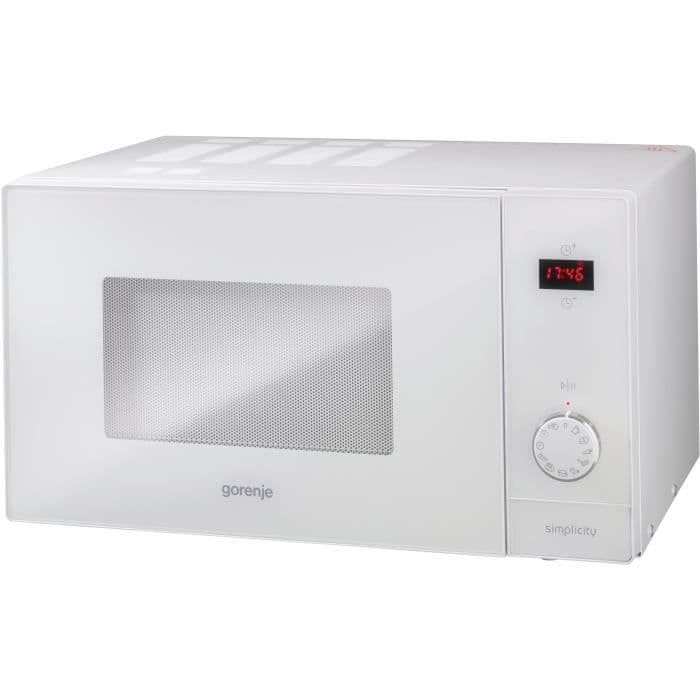 GORENJE MO6240SY2W - Valkoinen grilli mikroaaltouuni - 23 L - 900 W - 1000 W grilli - Vapaasti seisova