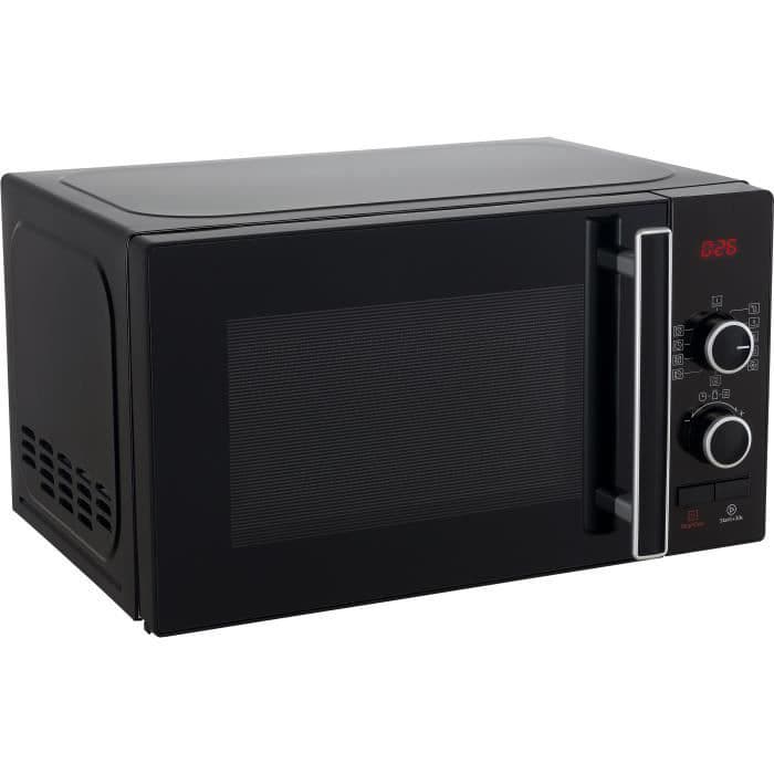 CONTINENTAL EDISON CEMO20EB - Sort monofunktionel mikrobølgeovn - 20 L - 700 W - Fritstående