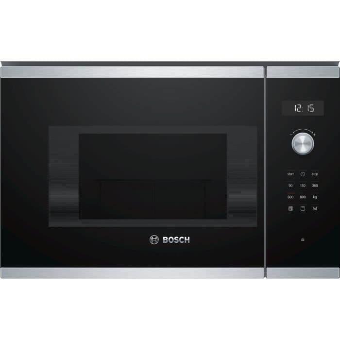 BOSCH BEL524MS0 - Micro ondes grill umulig inox - 20 L - 800 W - Grill 1000 W