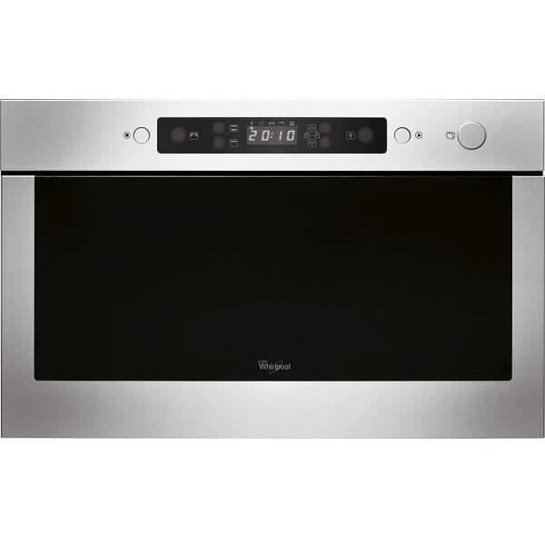WHIRLPOOL AMW423IX - Inbyggd mikrovågsugn - 22L - 750W - Grå
