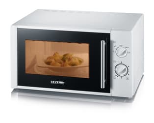 Severin MW 7873, Bänkdiskmaskin, Enbart mikrovågsugn, 30 l, 900 W, Rotations-, Vit