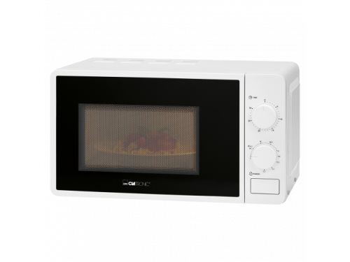Bild av Clatronic MW 791, Ovanför spisen, Enbart mikrovågsugn, 20 l, 700 W, Rotations-, Svart, Vit