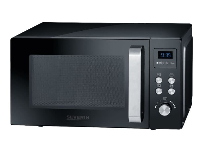 SEVERIN MW 7750 - Mikrovågsugn med grill - fristående - 20 liter - 800 W - svart