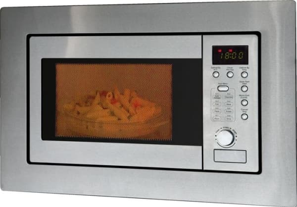 Bomann MWG 2215 EB - Mikrovågsugn med grill - inbyggd - 20 liter - 800 W - stål