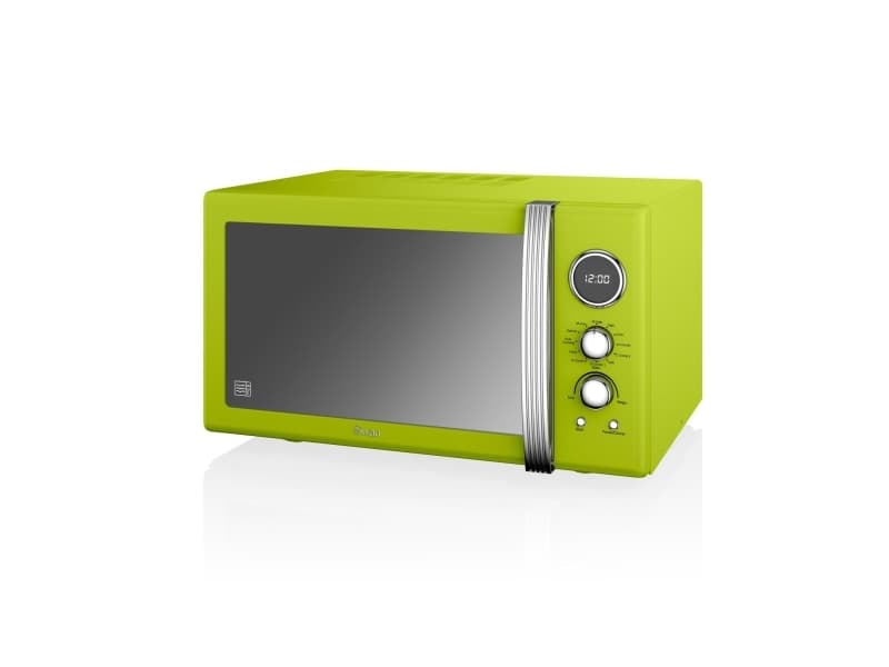 Cooker microwave Swan RETRO SM22080LN (900W; 25l; lime color)