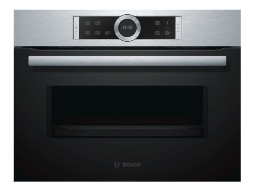 Bild av Bosch 800 Series CFA634GS1 - Mikrovågsugn - inbyggd - 36 liter - 900 W - rostfritt stål