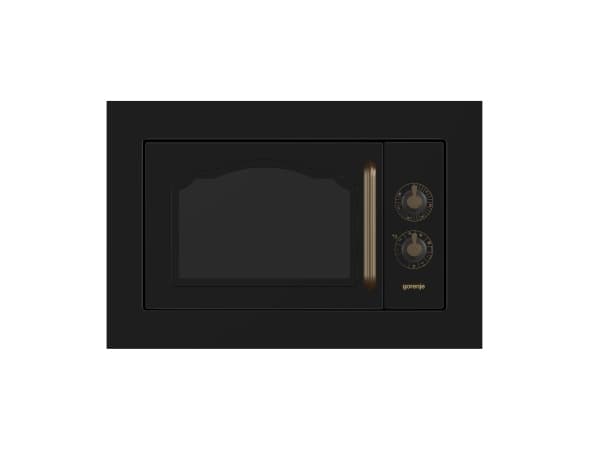 Gorenje BM235CLB, Built-in, Kombinationsmikrovågsugn, 23 l, 800 W, Rotations-, Svart