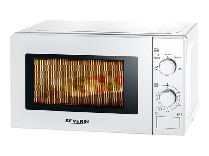 SEVERIN MW 7890 - Mikrobølgeovn - frittstående - 20 liter - 700 W - hvit