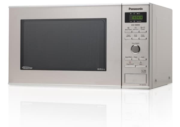 Panasonic NN-GD37, Bänkdiskmaskin, Kombinationsmikrovågsugn, 23 l, 1000 W, Knappar, Rostfritt stål
