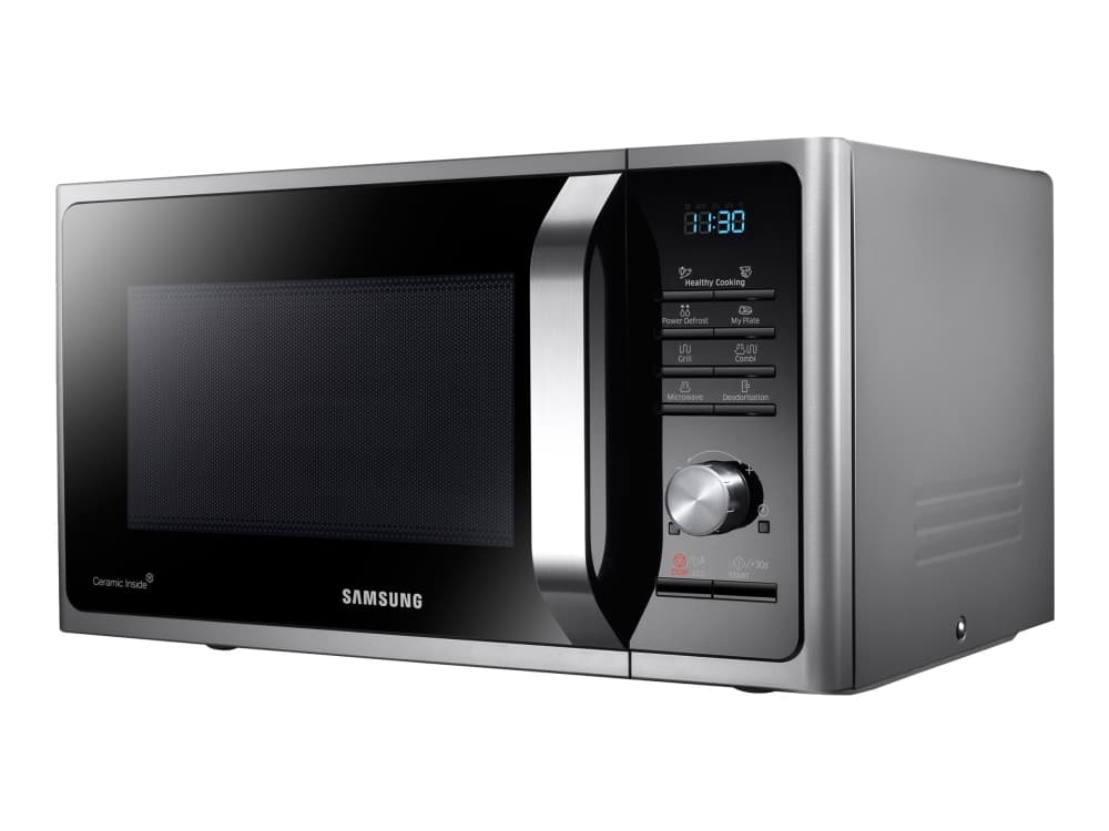 Samsung MG28F303TCS, Built-in, 28 l, 1400 W, Knappar, Rotations-, Silver, 1500 W