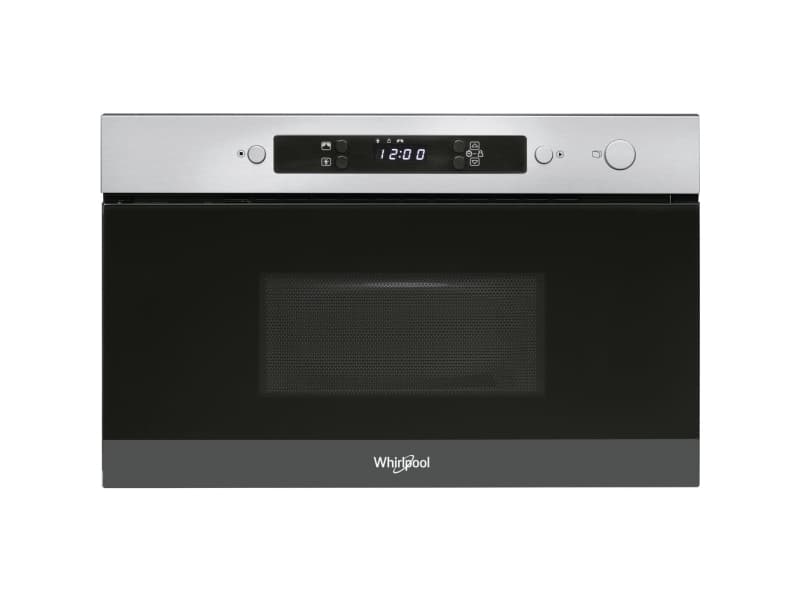 Whirlpool AMW 4900/IX, Inbyggd, Enbart mikrovågsugn, 22 l, 750 W, Knappar, Rotations-, Rostfritt stål