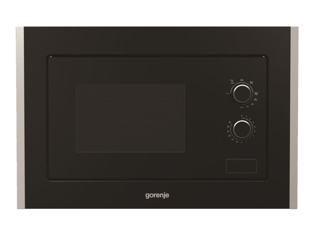 Gorenje BM171E2XG, Inbyggd, Kombinationsmikrovågsugn, 17 l, 700 W, Knappar, Svart
