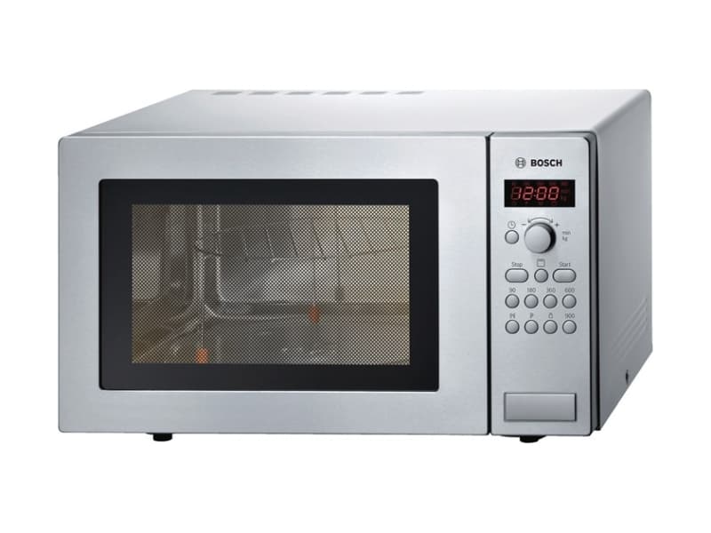 Bosch HMT84G451, Pöytämalli, Grillimikroaaltouuni, 25 L, 900 W, Painikkeet, Rotaatio, Ruostumaton teräs