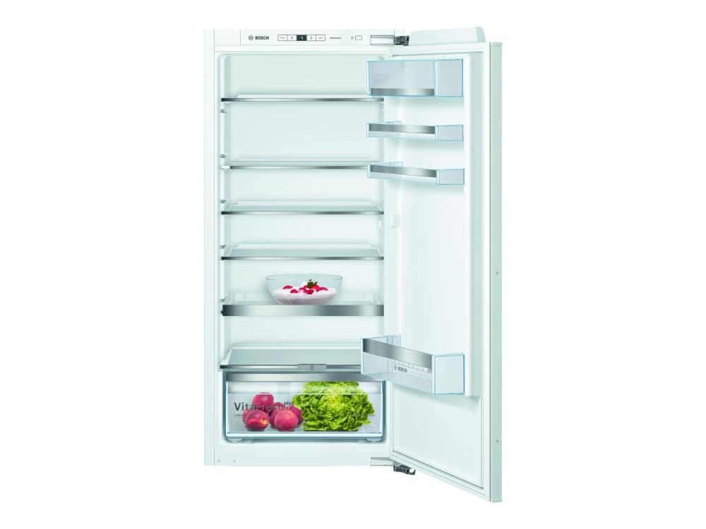Bosch Serie 6 KIR41AFF0 - Kjøleskap - innebygd - fordypning - bredde: 56 cm - dybde: 55 cm - høyde: 122.5 cm - 211 liter - Klasse F