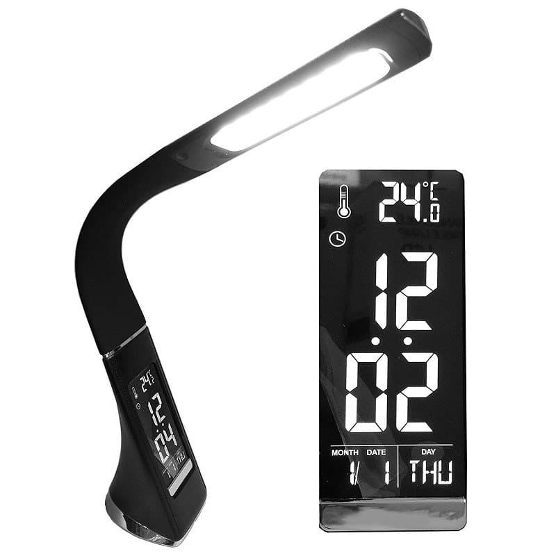 LED Skrivebordslampe - Svart