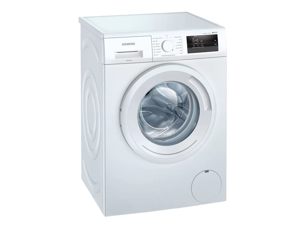 Siemens iQ300 iSensoric WM12N0L2DN - Vaskemaskin - frittstående - Nisje - bredde: 60 cm - frontileggelse - 55 liter - 7 kg - 1200 rpm - hvit