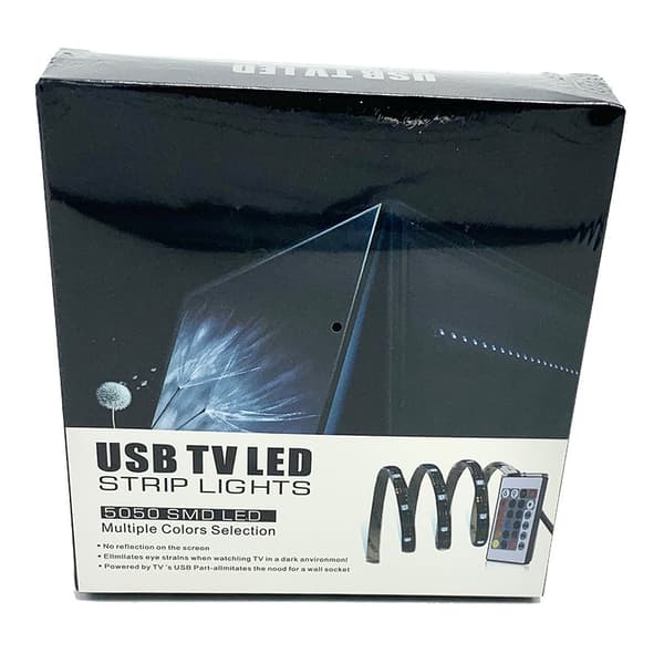 dPlaze DeLuxa LED kit för TV - 4x50cm LED strip USB DPLEDTV50
