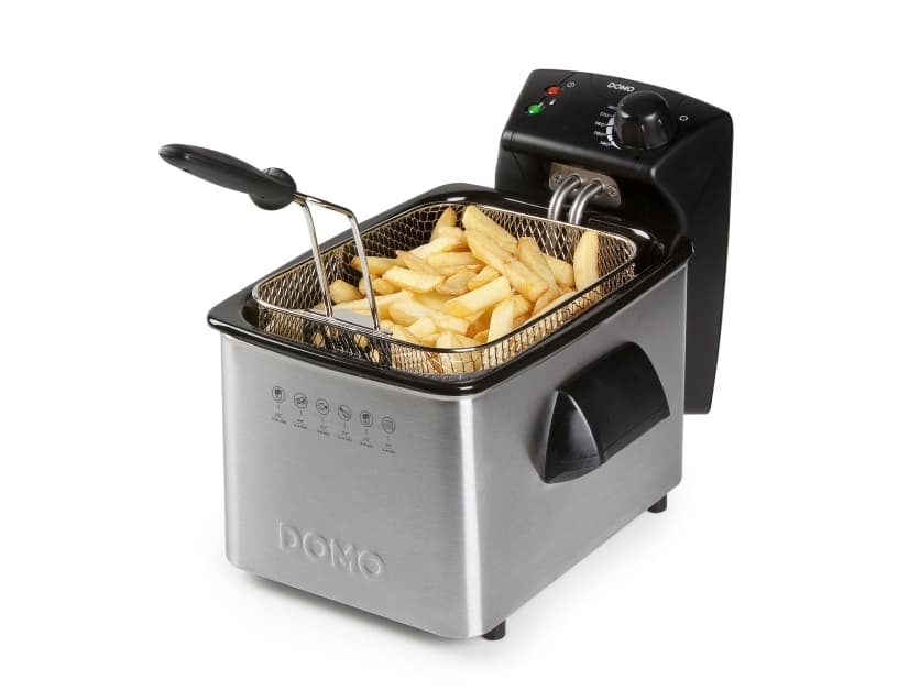 Domo DO464FR, 3 l, 60 ° C, 190 ° C, Single, Rostfritt stål, 2000 W