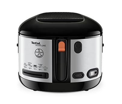 Tefal FF175D71, 2,1 l, 150 °C, 190 °C, Single/enkelt, Svart, Rustfritt stål