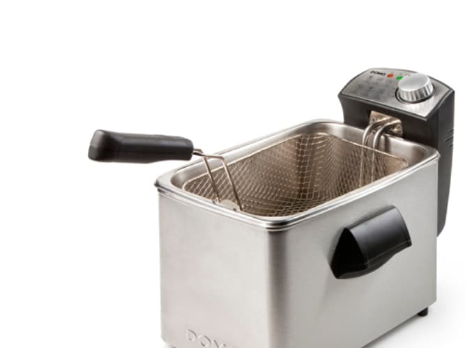 Domo DO458FR, 4 l, Single, Svart, Rostfritt stål, 3000 W