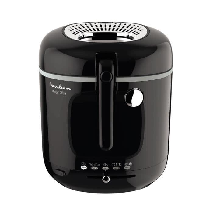 MOULINEX AM480870 Klassinen sähkörasvakeitin Mega 2kg - musta