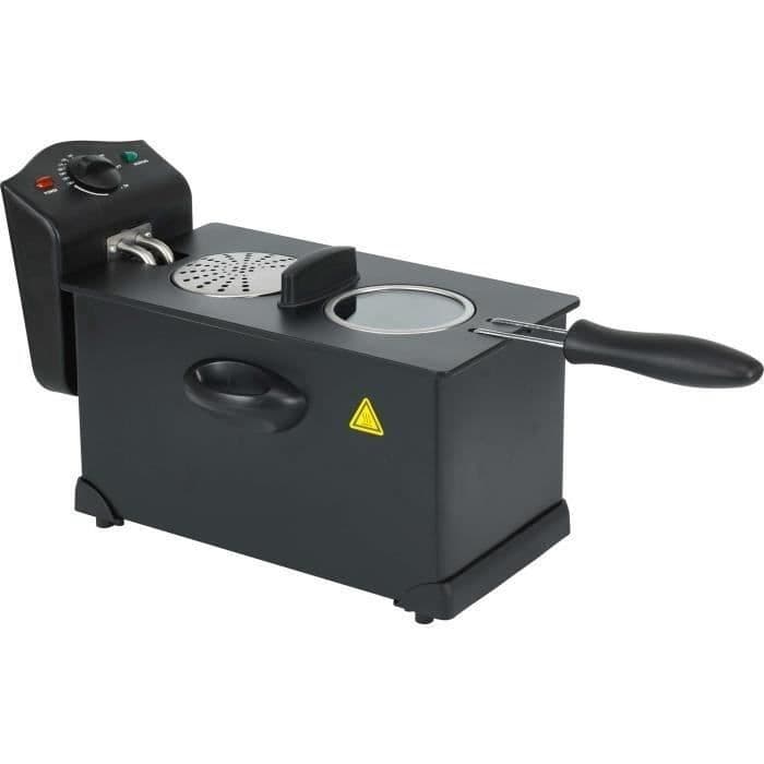 CONTINENTAL EDISON FR3DTBW Semiprofessionell elektrisk stekpanna - Svart