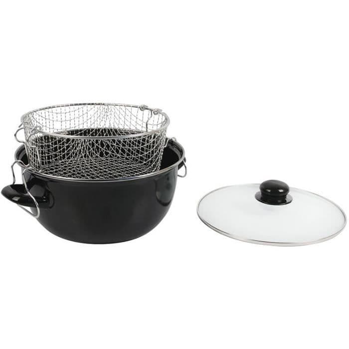 Crealys Fryer - 505629 - Ø26Cm Emaille-induktio