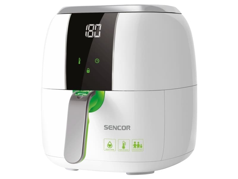 Sencor SFR 5320WH, 3 l, 60 ° C, 200 ° C, 60 min, Single, Svart, Vit