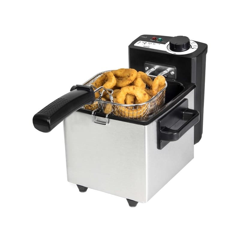 Fritös Cecotec Cleanfry 1,5 L 1000W Rostfritt stål