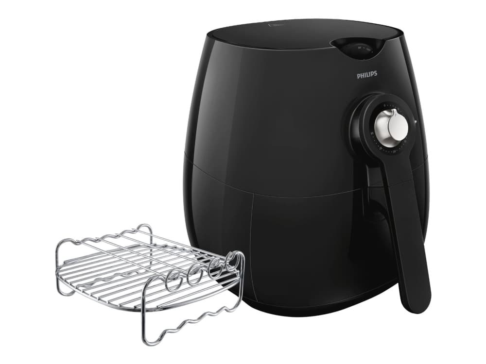 Philips Daily Collection HD9250 - Varmluftsteker - 1425 W - mørkesvart